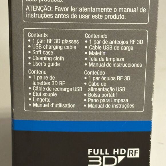 Epson ELPGSO3 RF 3D Glasses - Picture 9 of 12